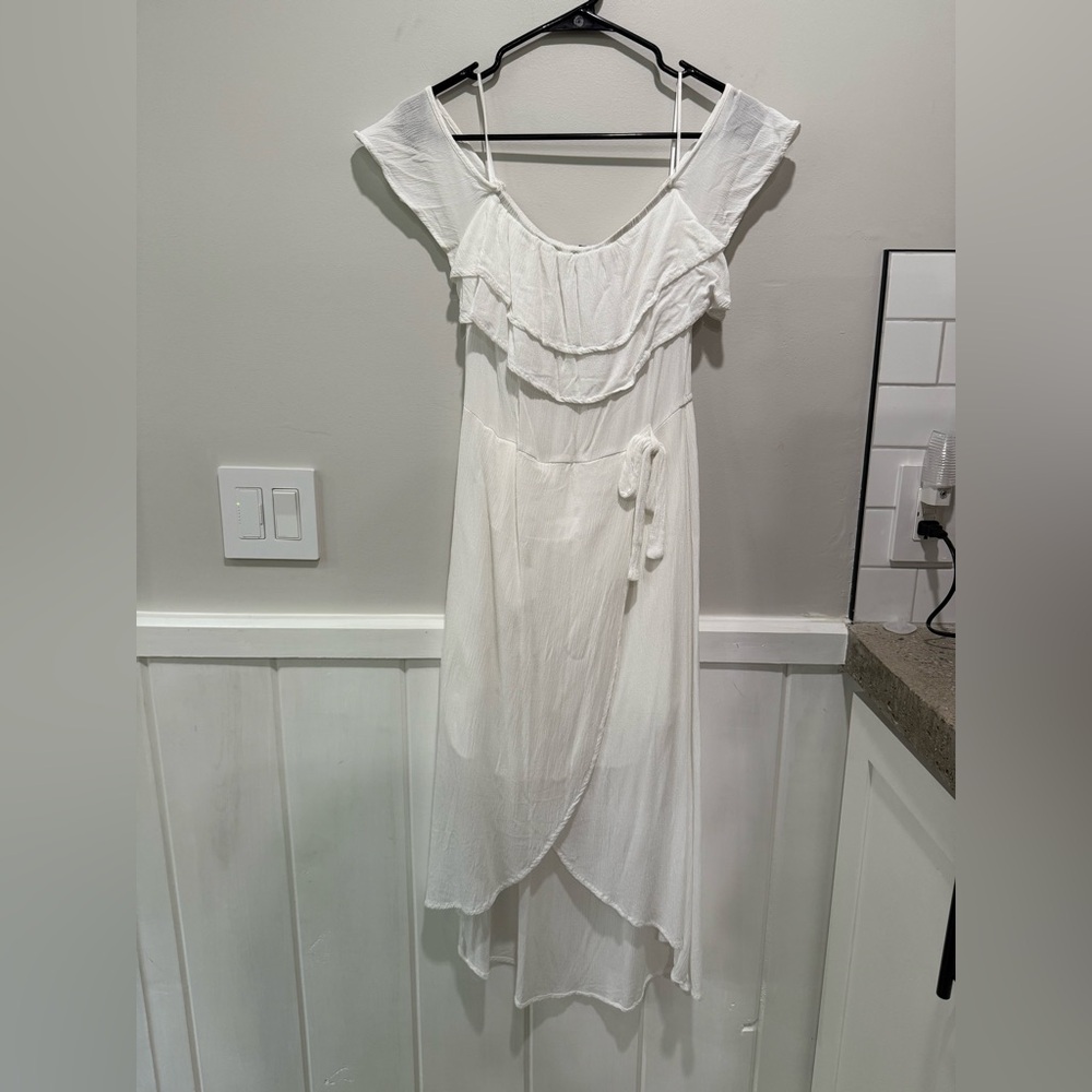 Cotton On White Asymmetrical Dress